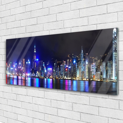 Quadro acrílico Casas da Cidade