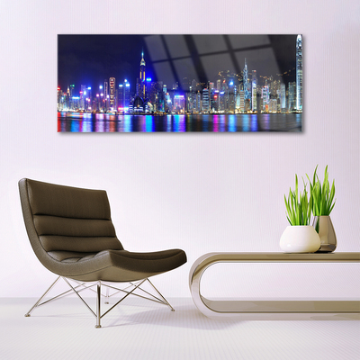 Quadro acrílico Casas da Cidade