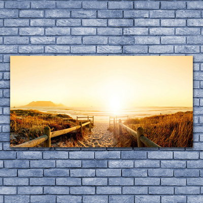 Pintura acrílica Caminho da Paisagem