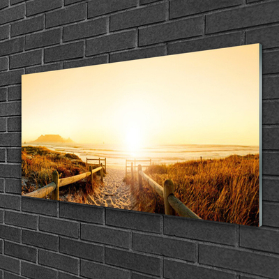 Pintura acrílica Caminho da Paisagem