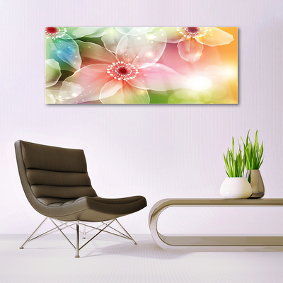 Quadro acrílico Flor Planta Natureza Arte