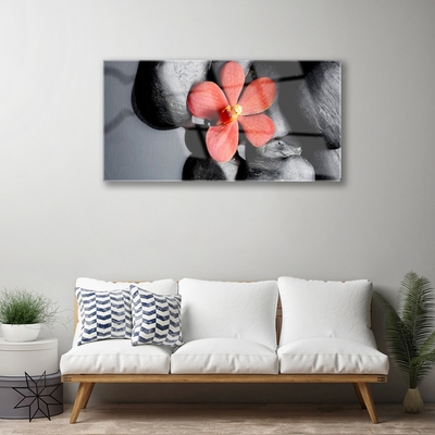 Quadro acrílico Arte em Pedras de Flores