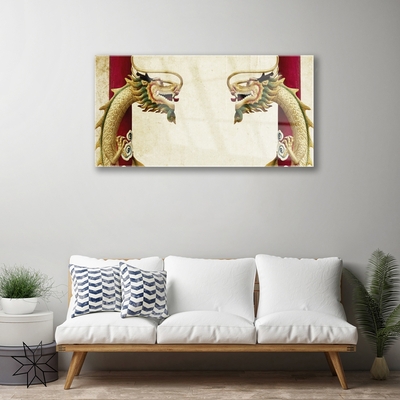 Quadro acrílico Arte do Dragão