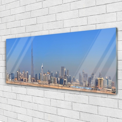 Quadro acrílico Casas da Cidade