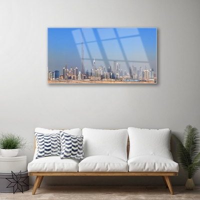 Quadro acrílico Casas da Cidade