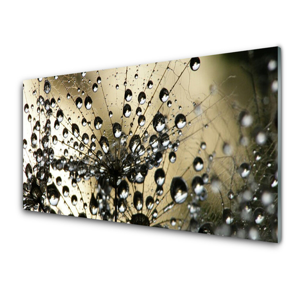 Pintura acrílica Planta dente-de-leão