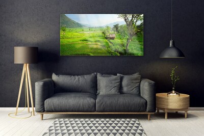 Quadro acrílico Prado da Natureza