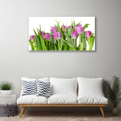 Quadro acrílico Tulipas Flores Planta