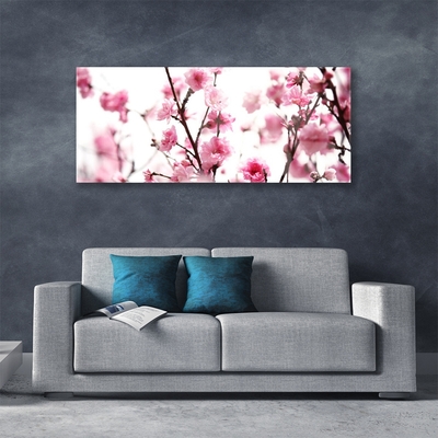 Quadro acrílico Ramos Flores Planta