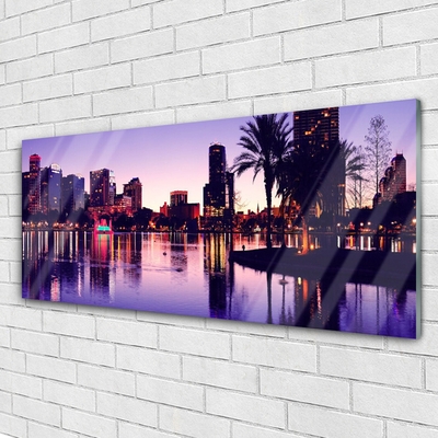 Pintura acrílica Casas da Cidade