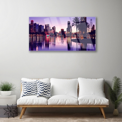 Pintura acrílica Casas da Cidade