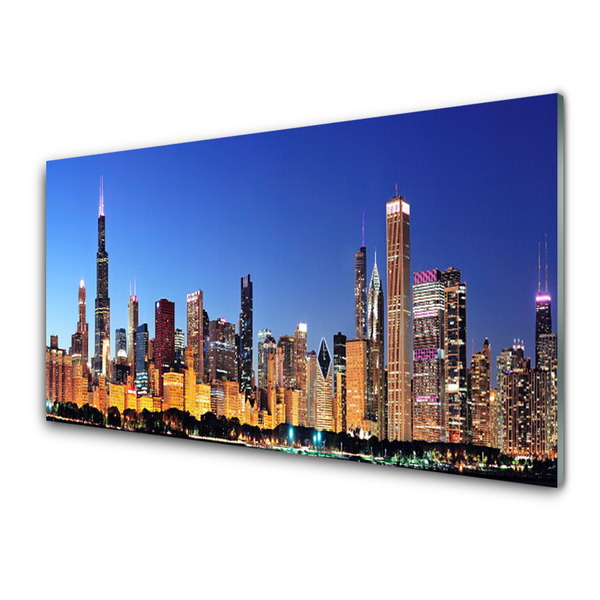 Quadro acrílico Casas da Cidade