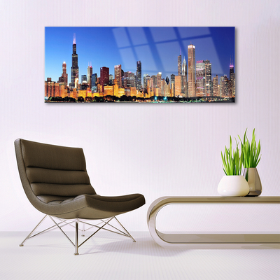 Quadro acrílico Casas da Cidade