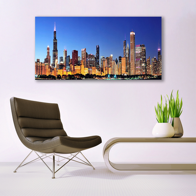 Quadro acrílico Casas da Cidade