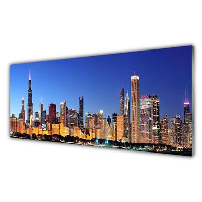 Quadro acrílico Casas da Cidade