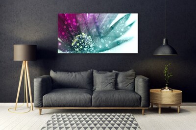 Quadro acrílico Flor Planta Natureza Arte