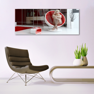 Pintura acrílica Quarto da Mulher Nua