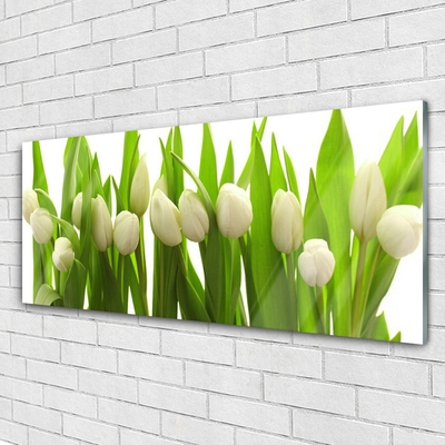 Pintura acrílica Tulipas Flores Planta