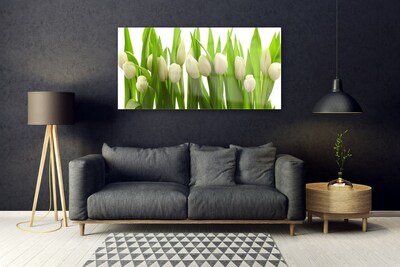 Pintura acrílica Tulipas Flores Planta