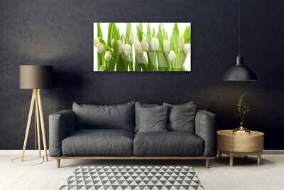 Pintura acrílica Tulipas Flores Planta