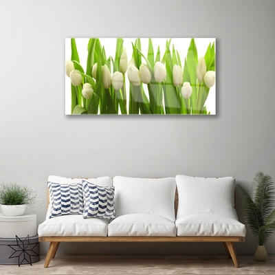Pintura acrílica Tulipas Flores Planta
