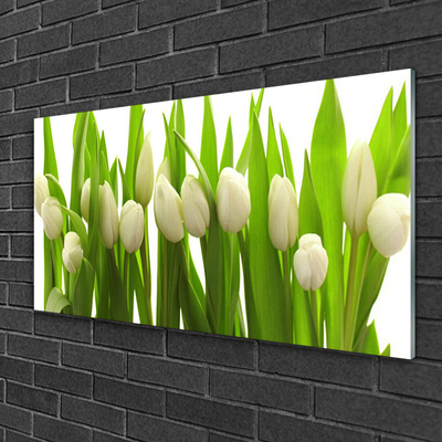 Pintura acrílica Tulipas Flores Planta