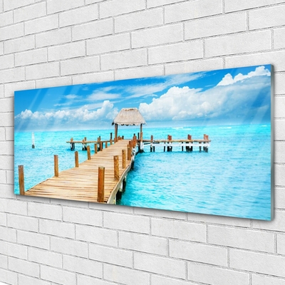 Quadro acrílico Arquitetura do Mar da Ponte