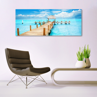 Quadro acrílico Arquitetura do Mar da Ponte