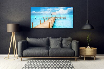 Quadro acrílico Arquitetura do Mar da Ponte