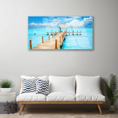 Quadro acrílico Arquitetura do Mar da Ponte