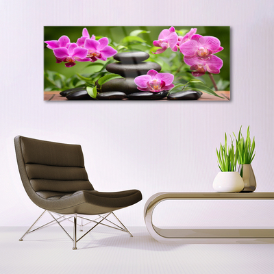 Quadro acrílico Arte em Pedras de Flores