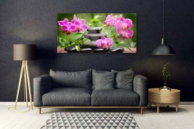 Quadro acrílico Arte em Pedras de Flores
