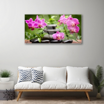 Quadro acrílico Arte em Pedras de Flores