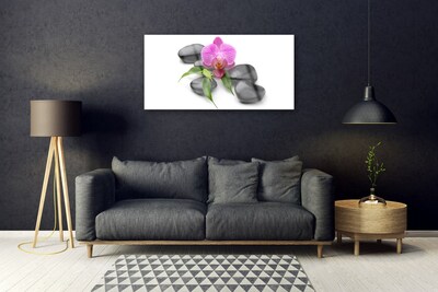 Quadro acrílico Arte em Pedras de Flores