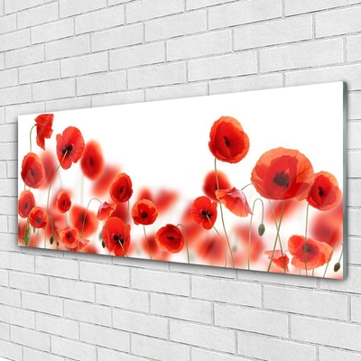 Pintura acrílica Papoulas Plantam Natureza