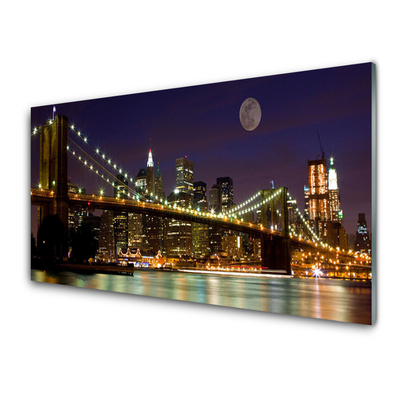 Quadro acrílico Arquitetura de pontes