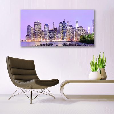 Quadro acrílico Casas da Cidade