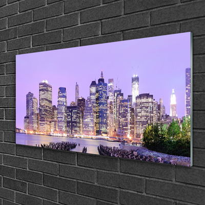 Quadro acrílico Casas da Cidade