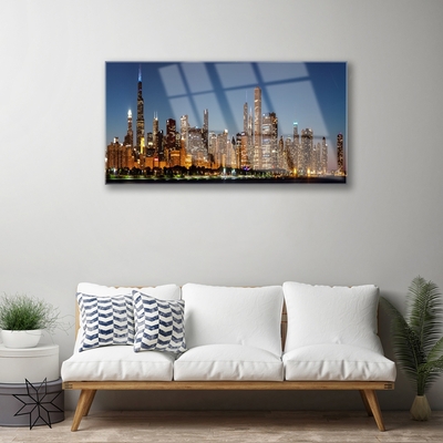 Quadro acrílico Casas da Cidade