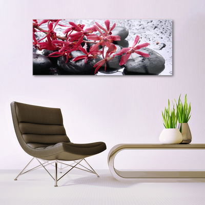 Quadro acrílico Arte em Pedras de Flores