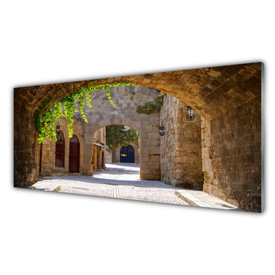 Quadro acrílico Arquitetura da Rua do Túnel