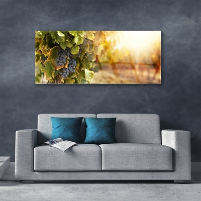 Pintura acrílica Cozinha de folhas de uva