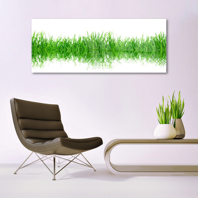 Quadro acrílico Natureza da planta grama