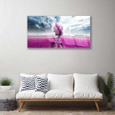 Quadro acrílico Natureza da Árvore do Prado