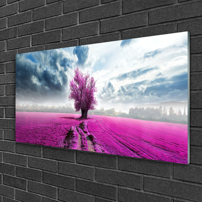 Quadro acrílico Natureza da Árvore do Prado