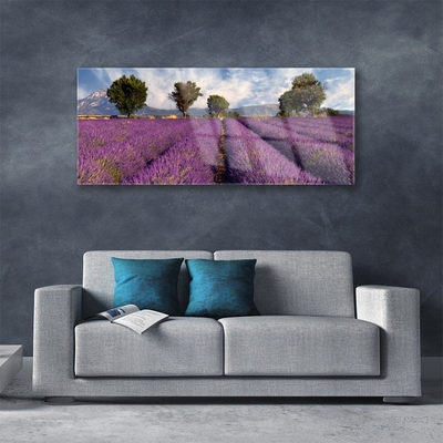 Pintura acrílica Árvores do Prado Natureza