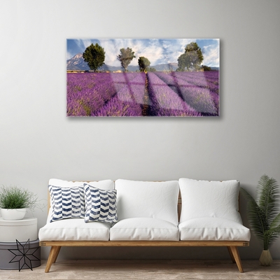 Pintura acrílica Árvores do Prado Natureza