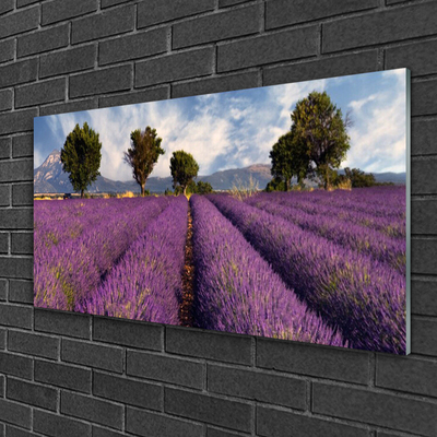 Pintura acrílica Árvores do Prado Natureza