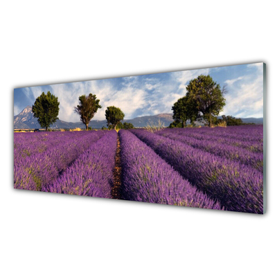 Pintura acrílica Árvores do Prado Natureza