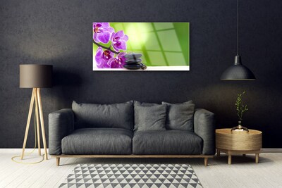 Quadro acrílico Orquídeas Flores Verdes